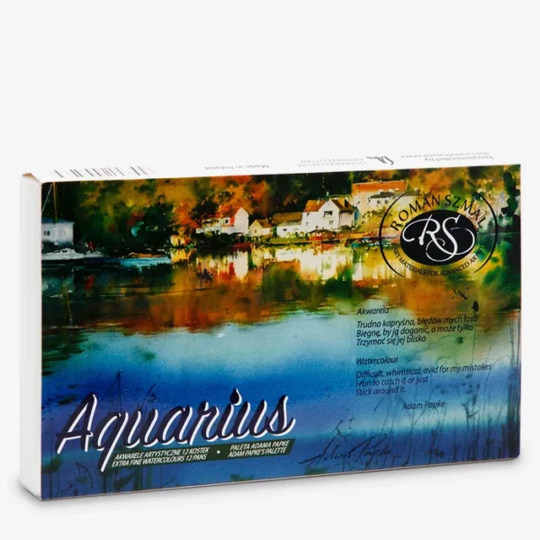 Roman Szmal : Aquarius : Watercolour Paint : Full Pan : Adam Papke Palette Set of 12