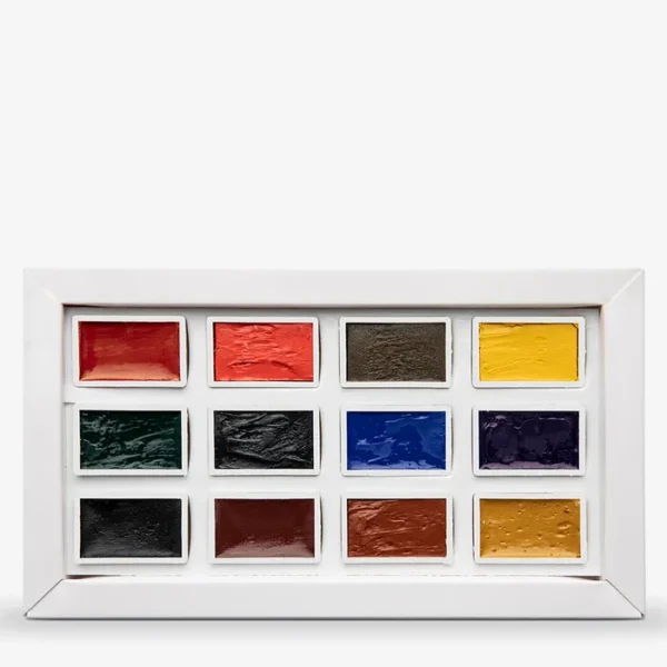 Roman Szmal : Aquarius : Watercolour Paint : Full Pan : Artur Przybysz's Palette Set of 12 - Image 2