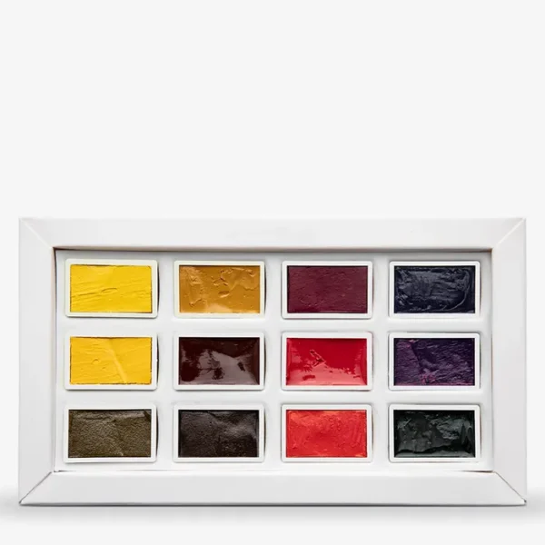 Roman Szmal : Aquarius : Watercolour Paint : Full Pan : Krzysztof Kowalski Master Set of 12 - Image 2
