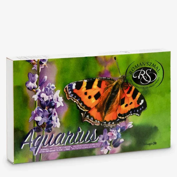 Roman Szmal : Aquarius : Watercolour Paint : Full Pan : Krzysztof Kowalski Master Set of 12