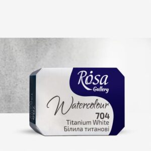 Rosa : Watercolour Paint : Full Pan : Titanium White