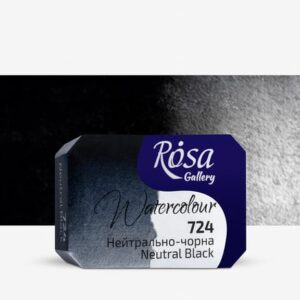 Rosa : Watercolour Paint : Full Pan : Neutral Black