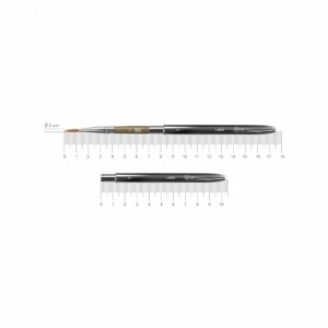 Sable / Synthetic mix round TRAVEL BRUSH LAKE 178 short handle - Stærð 2