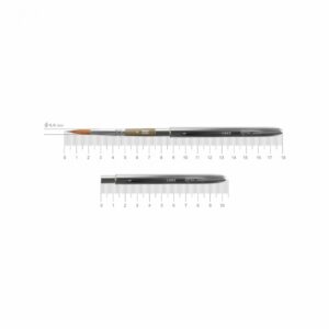 Sable / Synthetic mix round TRAVEL BRUSH LAKE 178 short handle - Stærð 8