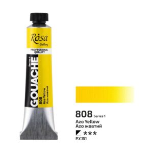 Rosa : Gouache Paint : 20ml - Azo Yellow