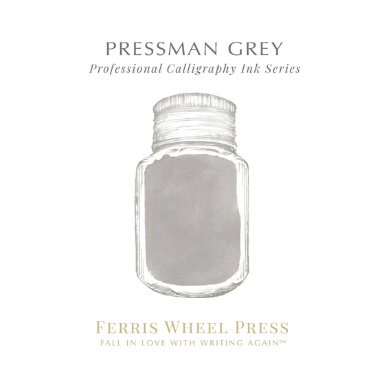 Acrylic Ink - 28ml Pressman Grey - FWP - Image 2